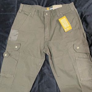 Men’s Carhartt ripstop cargo work pant relaxed fit size 34x34 brand new